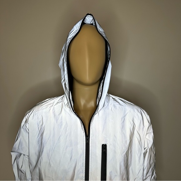 Transparent Zip-Up Jacket - Picture 2 of 7